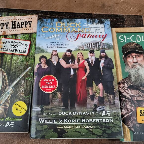 Duck Dynasty 3 Book Lot Si-Cology..Happy,Happy,Happy.. The Duck Commander Family - Picture 3 of 7